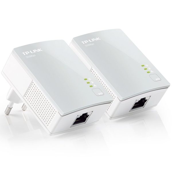 TP-LINK AV600 Powerline Starter Kit, Qualcomm, 1 Fast Port,600Mbps Powerline,Ultra Compact Size, HomePlug AV, Green…