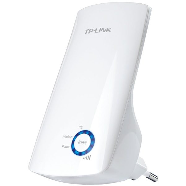 Repeater TP-Link TL-WA854RE, 300Mbps Wireless N Wall Plugged Range Extender, QCOM, 2T2R, 2.4GHz, 802.11n/g/b, Ranger…