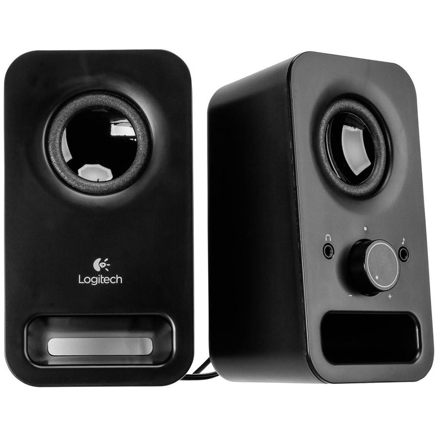 LOGITECH Z150 Stereo Speakers - MIDNIGHT BLACK - 3.5 MM LOGITECH Z150 Stereo Speakers - MIDNIGHT BLACK - 3.5 MM - Image 1
