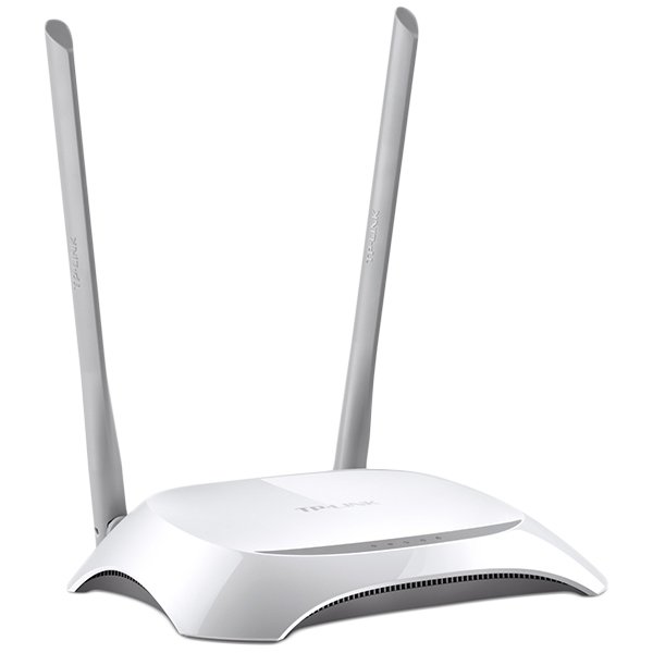 Router TP-Link TL-WR840N, 2,4GHz Wireless N 300Mbps, 4 x 10/100Mbps LAN Ports, 1 x 10/100Mbps WAN Port, Fixed Omni…