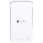 AC1200 MESH Wi-Fi Range Extender, Wall Plugged, 2 internal antennas, 867Mbps at 5GHz + 300Mbps at 2.4GHz, Range Extender mode, WPS, Intelligent Signal Light, Access Control, Power Schedule, LED Control, OneMesh, Tether App