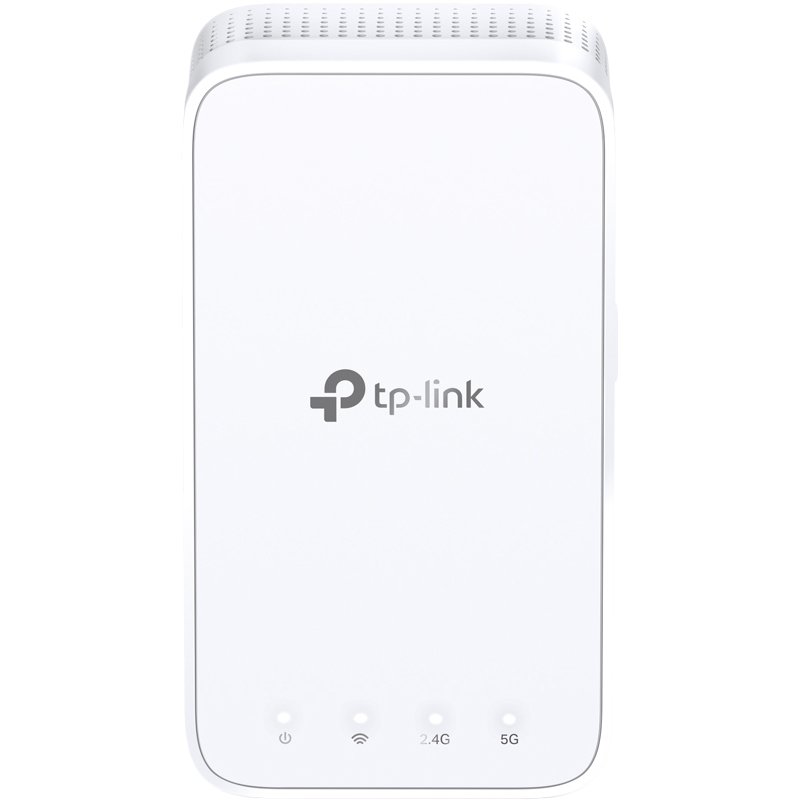 AC1200 MESH Wi-Fi Range Extender, Wall Plugged, 2 internal antennas, 867Mbps at 5GHz + 300Mbps at 2.4GHz, Range Extender mode, WPS, Intelligent Signal Light, Access Control, Power Schedule, LED Control, OneMesh, Tether App AC1200 MESH Wi-Fi Range Extender, Wall Plugged, 2 internal antennas, 867Mbps at 5GHz + 300Mbps at 2.4GHz, Range Extender mode, WPS, Intelligent Signal Light, Access Control, Power Schedule, LED Control, OneMesh, Tether App - Image 1