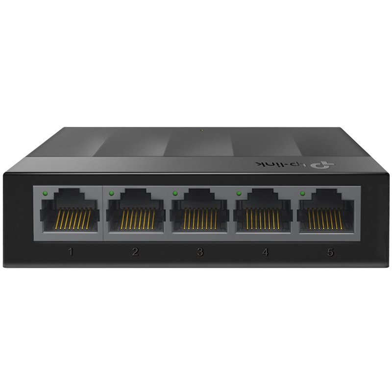 Switch TP-Link LS1005G, 5-Port 10/100/1000Mbps Desktop Switch, Auto-Negotiation RJ45 port, supporting Auto-MDI/MDIX Switch TP-Link LS1005G, 5-Port 10/100/1000Mbps Desktop Switch, Auto-Negotiation RJ45 port, supporting Auto-MDI/MDIX - Image 1