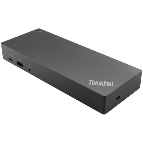 LENOVO ThinkPad Hybrid USB-C with USB-A Dock, USB 3.1 Gen 2, 2x USB 2.0, 1x USB-C, 1x RJ45 GbE, 2x DP, 2x HDMI, 1x Audio, 3Yr