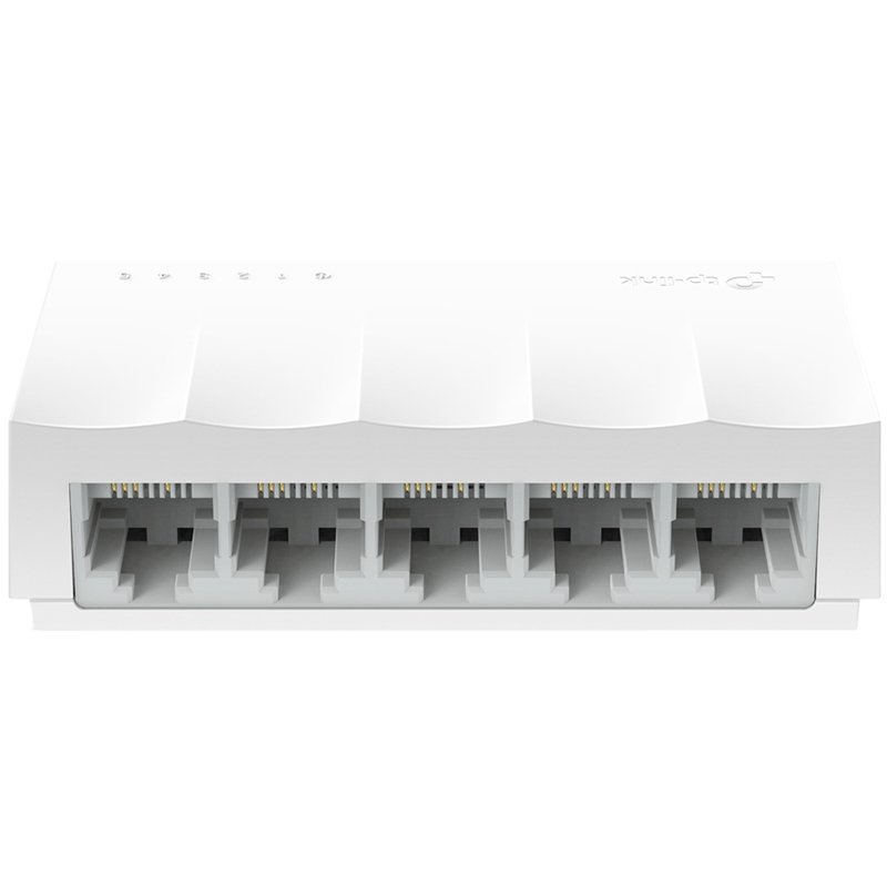 TP-Link LiteWave 5-Port 10/100Mbps Desktop Switch, 5 10/100Mbps RJ45 Ports, Desktop Plastic Case, Green Ethernet technology TP-Link LiteWave 5-Port 10/100Mbps Desktop Switch, 5 10/100Mbps RJ45 Ports, Desktop Plastic Case, Green Ethernet technology - Image 1