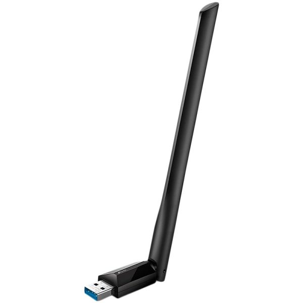 TP-LINK AC1300 High Gain Wireless Dual Band USB Adapter, 867 Mbps on 5 GHz, 400 Mbps on 2.4 GHz, MU-MIMO, High Gain Antenna…