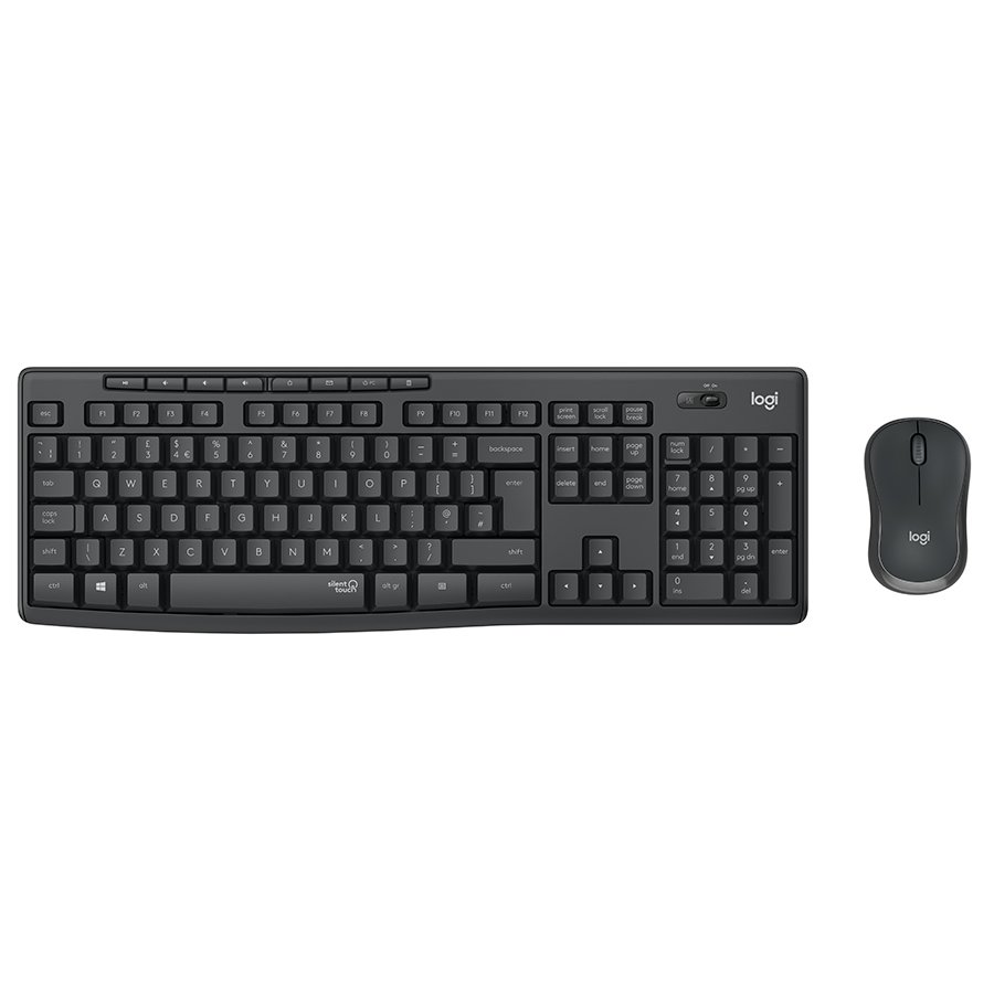 LOGITECH MK295 Silent Wireless Combo - GRAPHITE - HRV-SLV-SRB LOGITECH MK295 Silent Wireless Combo - GRAPHITE - HRV-SLV-SRB - Image 1