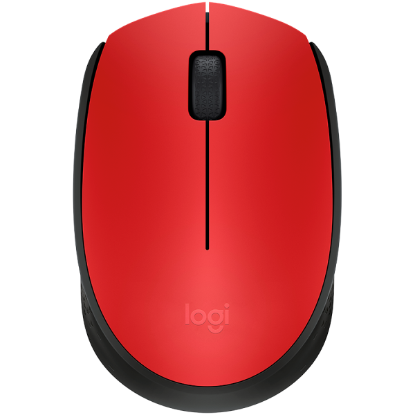 LOGITECH M171 Wireless Mouse - RED