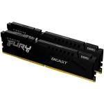 Kingston DRAM 32GB 5200MT/s DDR5 CL40 DIMM (Kit of 2) FURY Beast Black XMP