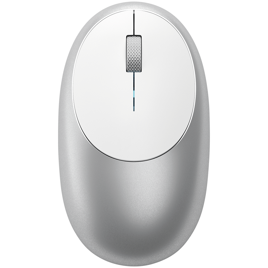 SATECHI M1 Bluetooth Wireless Mouse - Silver SATECHI M1 Bluetooth Wireless Mouse - Silver - Image 1