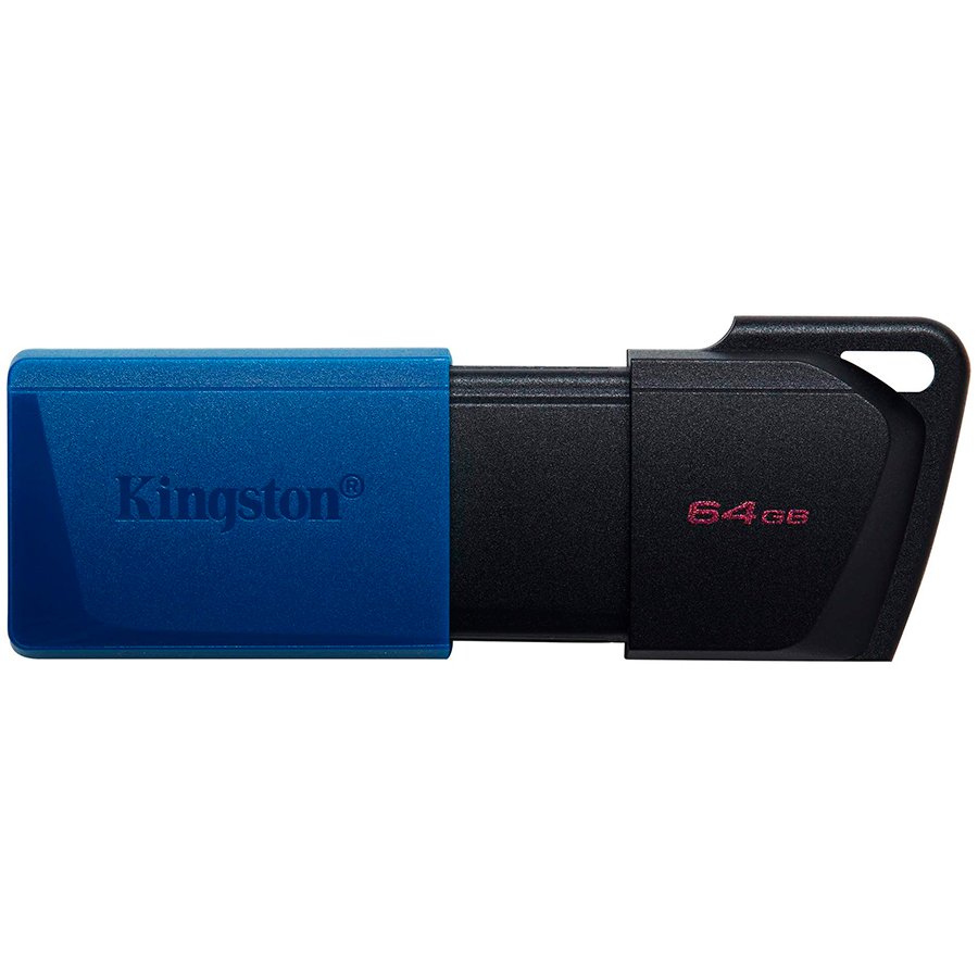 Kingston 64GB USB3.2 Gen 1 DataTraveler Exodia M (Black + Blue) Kingston 64GB USB3.2 Gen 1 DataTraveler Exodia M (Black + Blue) - Image 1