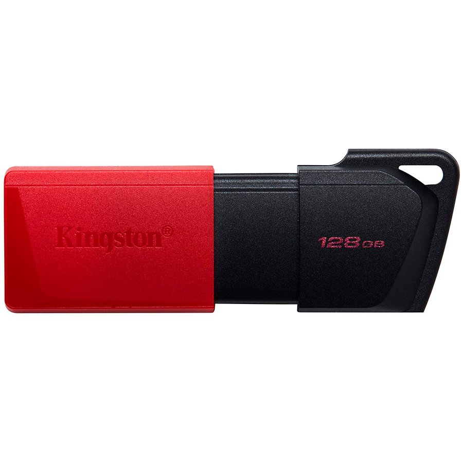 Kingston 128GB USB3.2 Gen1 DataTraveler Exodia M (Black + Red) Kingston 128GB USB3.2 Gen1 DataTraveler Exodia M (Black + Red) - Image 1