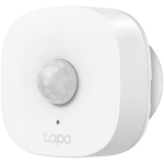 TP-Link Tapo T100 Smart Motion Sensor, 868 MHz, battery powered (1*CR2450), 120° / 5m detection range, Tapo smart app, Tapo IoT hub required, smart action, motion detection, magnetic mount, adjustable direction, battery included