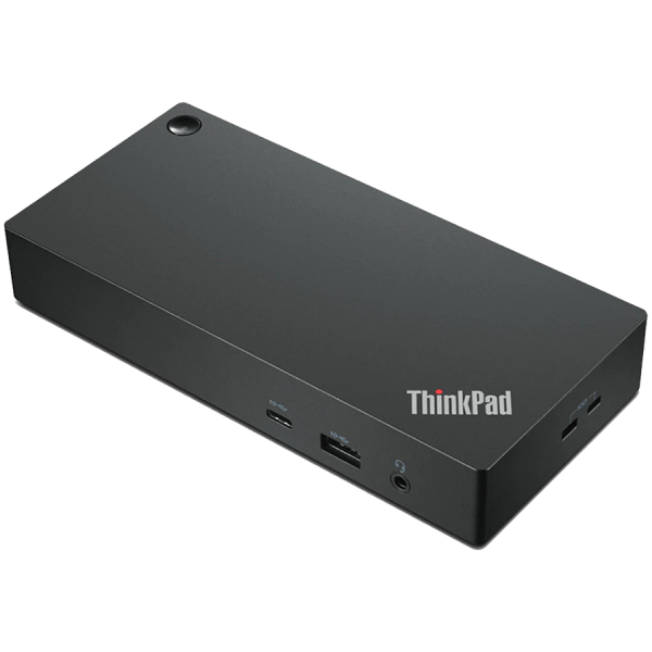 Lenovo ThinkPad Universal Docking Station USB Type C 90W, 1 x mic / headphones combo, 1 x HDMI, 2x DP, 1 x USB 3.1 Type-C, 1…
