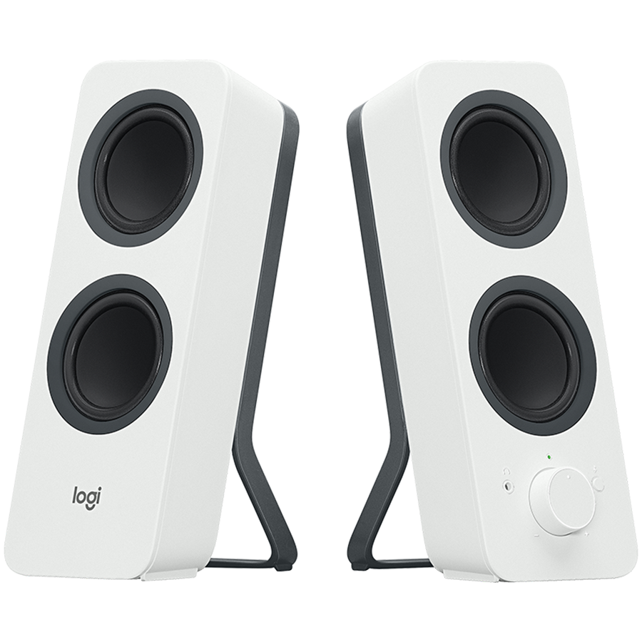 LOGITECH Z207 Bluetooth Stereo Speakers - OFF-WHITE LOGITECH Z207 Bluetooth Stereo Speakers - OFF-WHITE - Image 1