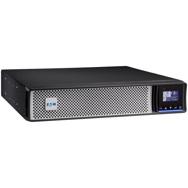 Eaton UPS 5PX 3000VA/3000W; 2U; Rack/tower, Line Interactive; Input: C20, Output: (8) C13, (2) C19, Rack-mounting/Tower kit…
