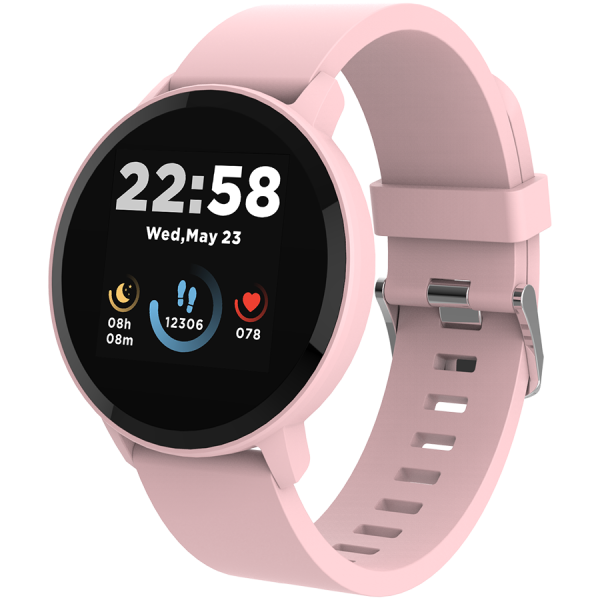 CANYON Lollypop SW-63, Smart watch, 1.3inches IPS full touch screen, Round watch, IP68 waterproof, multi-sport mode, BT5.0…