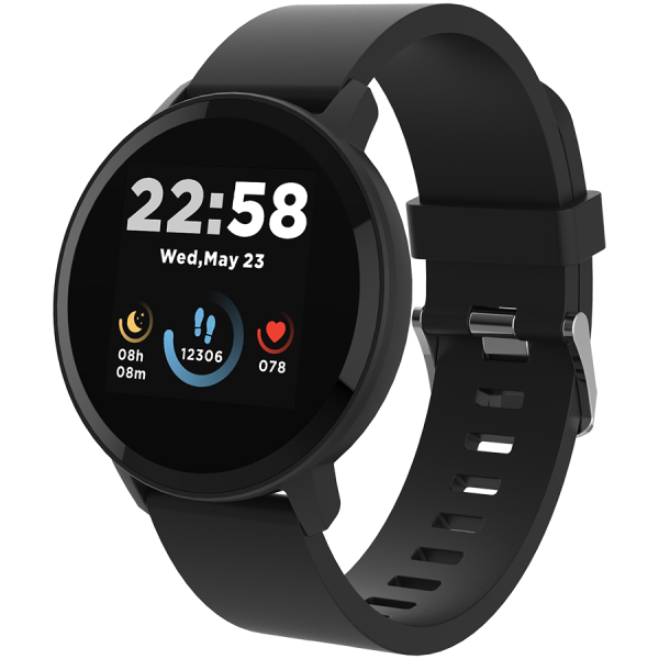 CANYON Lollypop SW-63, Smart watch, 1.3inches IPS full touch screen, Round watch, IP68 waterproof, multi-sport mode, BT5.0…