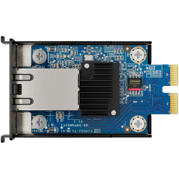 Synology E10G22-T1-MINI 10GbE RJ-45 network upgrade module for compact Synology servers, 10/5/2.5/1 Gbps Multi-Gig support…