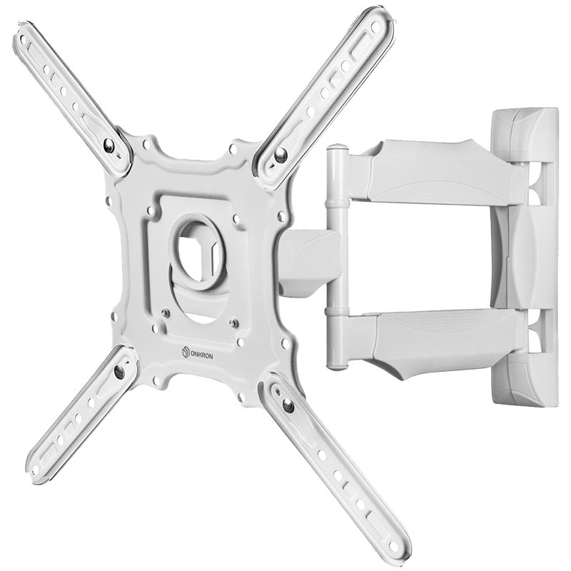 ONKRON TV Wall Mount for 32-65” LED LCD Plasma Flat Screen Curved TVs up to 35 kg, White ONKRON TV Wall Mount for 32-65” LED LCD Plasma Flat Screen Curved TVs up to 35 kg, White - Image 1