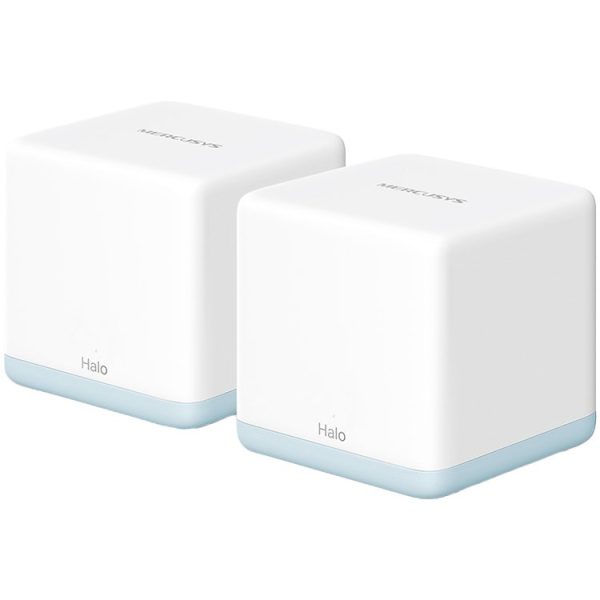 Mercusys Halo H30G(2-pack) AC1300 Whole Home Mesh Wi-Fi System, 400 Mbps at 2.4 GHz + 867 Mbps at 5 GHz, 2× Internal…