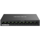 MERCUSYS 10-Port 10/100Mbps Desktop Switch with 8-Port PoE+PORT: 8× 10/100 Mbps PoE+ Ports, 2× 10/100 Mbps Non-PoE…