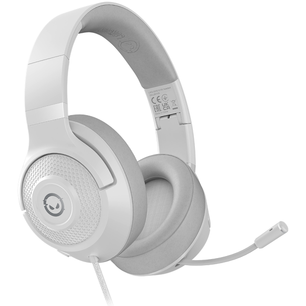 LORGAR Noah 101, Gaming headset with microphone, 3.5mm jack connection, cable length 2m, foldable design, PU leather ear…