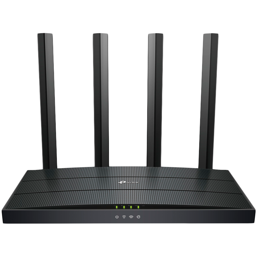 TP-Link Archer AX12 AX1500 Dual-Band Wi-Fi 6 Router, 300 Mbps at 2.4 GHz + 1201Mbps at 5 GHz, 4× Antennas, 1GHz Dual Core CPU, 1× G WAN Port + 3× G LAN Ports, 1024-QAM, OFDMA,Tether App,WPA3,AP Mode,IPv6 Support,IPTV, Beamforming,VPN server TP-Link Archer AX12 AX1500 Dual-Band Wi-Fi 6 Router, 300 Mbps at 2.4 GHz + 1201Mbps at 5 GHz, 4× Antennas, 1GHz Dual Core CPU, 1× G WAN Port + 3× G LAN Ports, 1024-QAM, OFDMA,Tether App,WPA3,AP Mode,IPv6 Support,IPTV, Beamforming,VPN server - Image 1
