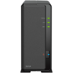 Synology DiskStation DS124 1-Bay NAS, CPU 4-core 1.7 GHz, 1 GB DDR4, 1 x 1Gbe LAN, 2 x USB 3.2