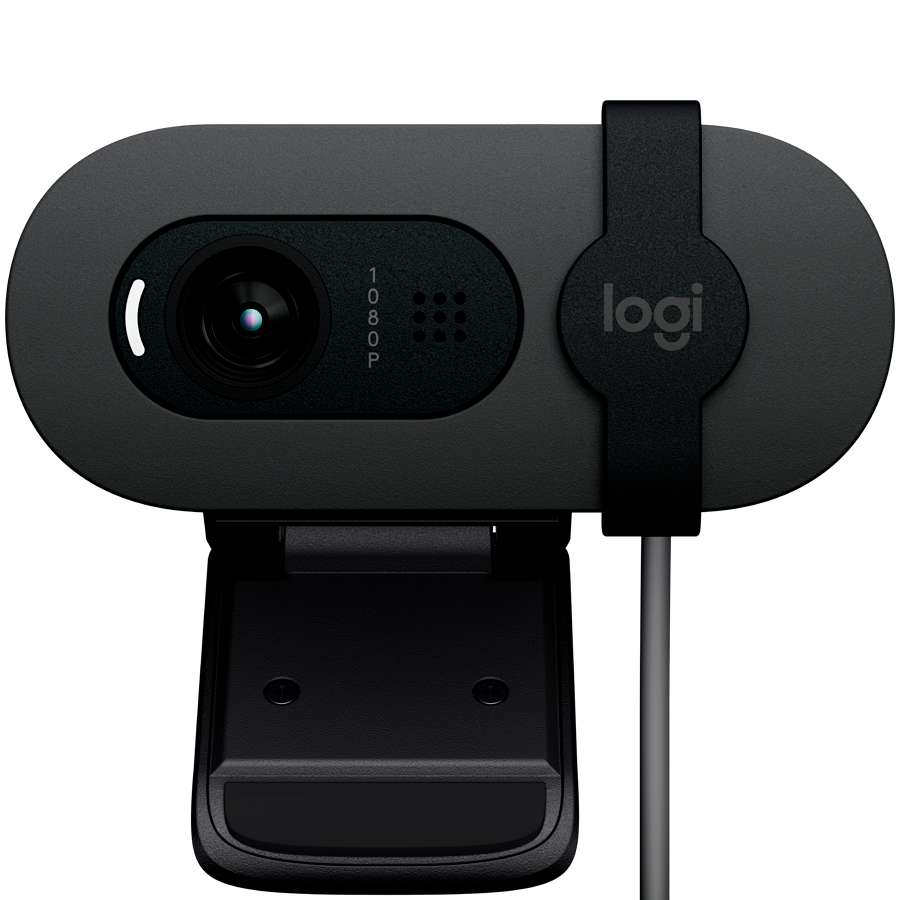 LOGITECH Brio 100 Full HD Webcam - GRAPHITE - USB LOGITECH Brio 100 Full HD Webcam - GRAPHITE - USB - Image 1