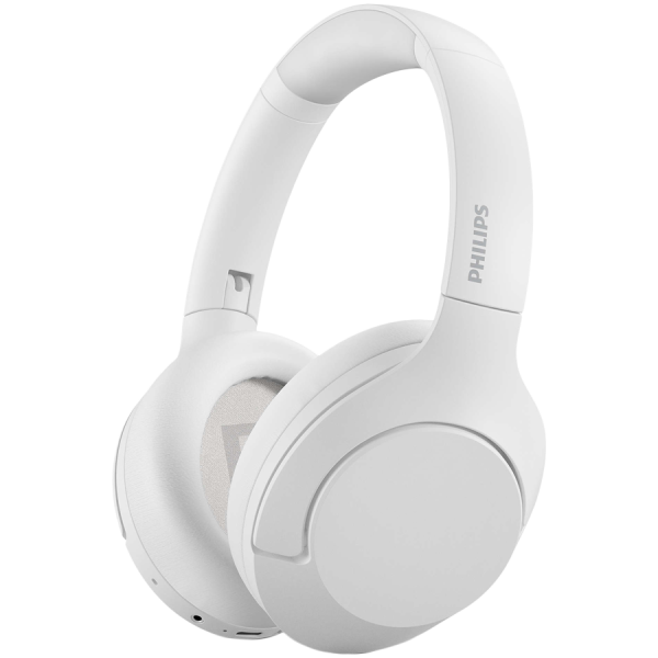 PHILIPS Wireless headphones TAH8506WT/00 - Adaptive ANC, Noise Cancelling Pro, Bluetooth MultiPoint, up to 60hrs play time…