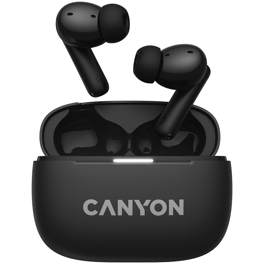 CANYON headset OnGo TWS-10 ANC+ENC Black CANYON headset OnGo TWS-10 ANC+ENC Black - Image 1