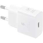 Samsung 25W Fast Charging USB-C Power Adapter White (cable not included)