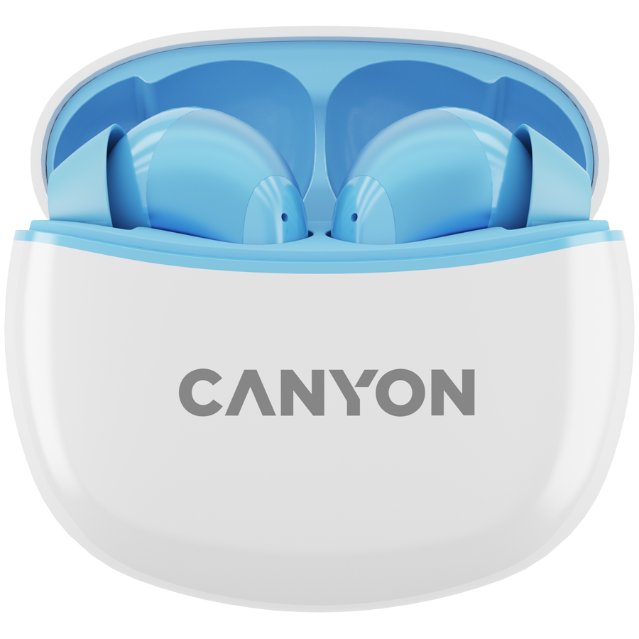 CANYON headset TWS-5 Blue CANYON headset TWS-5 Blue - Image 1