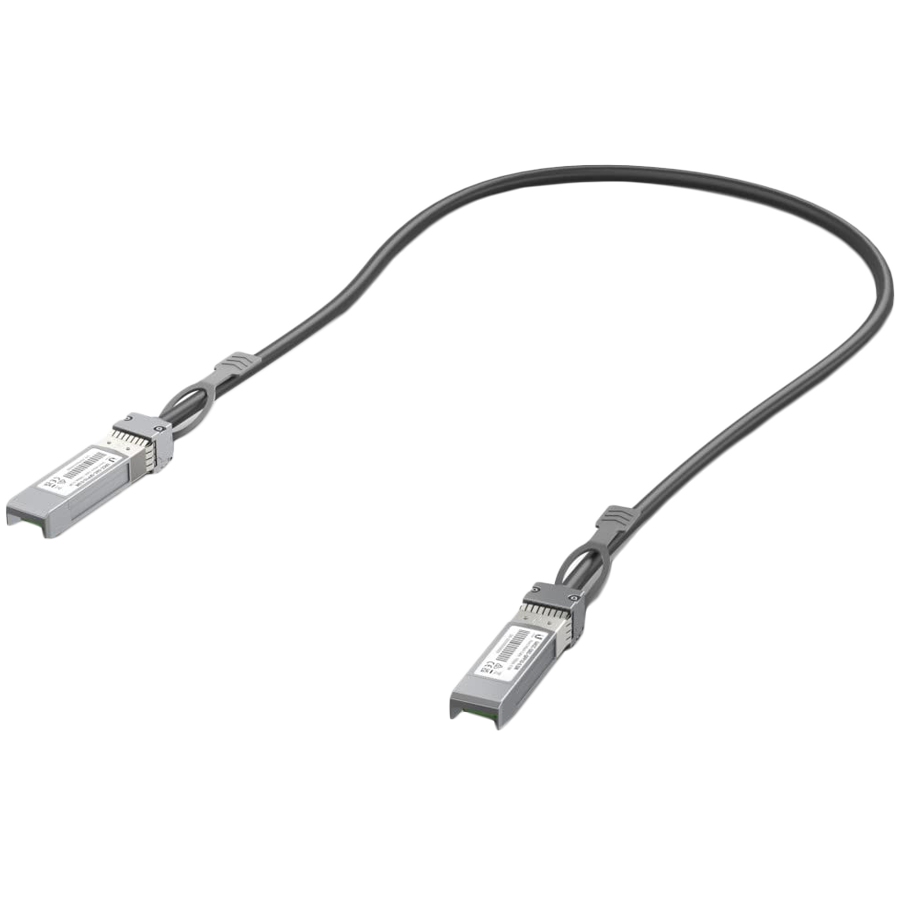 Ubiquiti cable UACC-DAC-SFP10-0.5M SFP+ direct attach cable available in multiple lengths Ubiquiti cable UACC-DAC-SFP10-0.5M SFP+ direct attach cable available in multiple lengths - Image 1