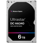 HDD Server WD Ultrastar DC HA340 6TB 512e SE, 3.5’’, 256MB, 7200 RPM, SATA, SKU: 0B47077