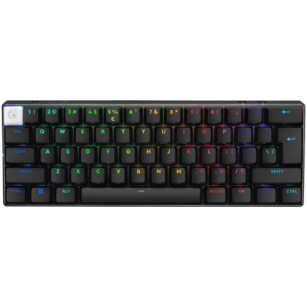 LOGITECH G PRO X 60 LIGHTSPEED Wireless Gaming Keyboard (Tactile) - BLACK - US INT'L - 2.4GHZ/BT - EMEA28-935 - TACTILE…