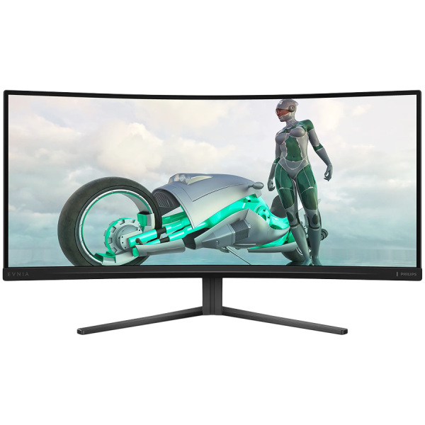 Philips Monitor Evnia 3000 34M2C3500L 34'' Curved VA, 3440x1440 (WQHD), 180Hz, 0.5ms, 300 cd/m², 4000:1, HDR10, 2x HDMI…
