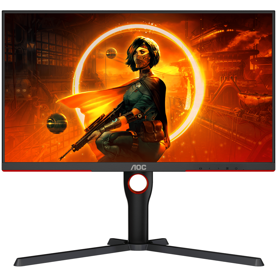 AOC Monitor Gaming Q27G3XMN Mini LED 27” VA, 16:9, 2560x1440, 180Hz, 1ms, 1000 cd/m2, 4000:1, Audio,2x HDMI, DP, Full Ergonomic, 3-sided frameless, Adaptive Sync, Black-Red, VESA 3y AOC Monitor Gaming Q27G3XMN Mini LED 27” VA, 16:9, 2560x1440, 180Hz, 1ms, 1000 cd/m2, 4000:1, Audio,2x HDMI, DP, Full Ergonomic, 3-sided frameless, Adaptive Sync, Black-Red, VESA 3y - Image 1