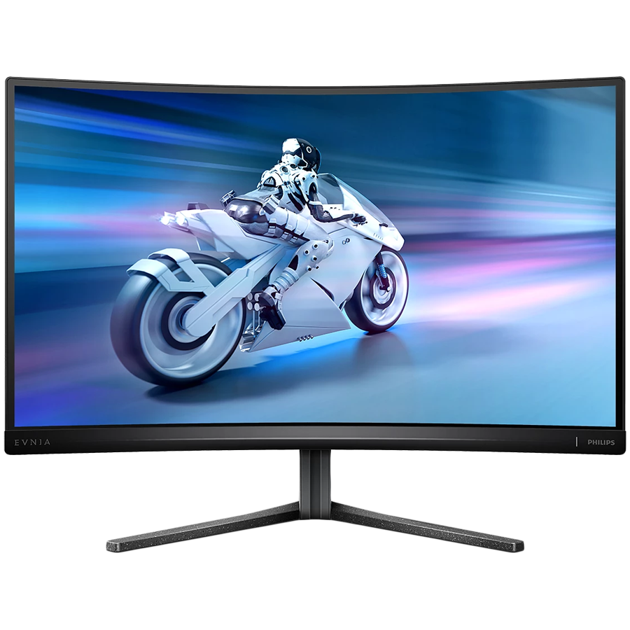 Philips Monitor Evnia 5000 27M2C5200W 27'' Curved VA, 1920x1080 (Full HD), 280Hz, 0.3ms, 300 cd/m², 4000:1, HDR10, 2x HDMI, DisplayPort, Height Adjustable, 3-year warranty Philips Monitor Evnia 5000 27M2C5200W 27'' Curved VA, 1920x1080 (Full HD), 280Hz, 0.3ms, 300 cd/m², 4000:1, HDR10, 2x HDMI, DisplayPort, Height Adjustable, 3-year warranty - Image 1