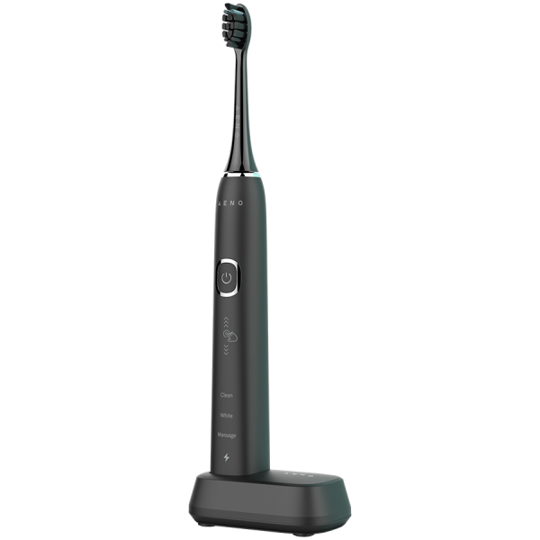 AENO Sonic Electric Toothbrush, DB4: Black, 9 scenarios, with 3D touch, wireless charging, 46000rpm, 40 days without…