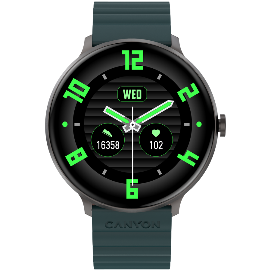 CANYON smart watch Jacky SW-69 Green Orange CANYON smart watch Jacky SW-69 Green Orange - Image 1