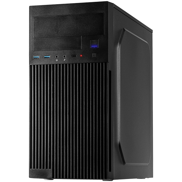 Inter-Tech PC Chassis IT-6521 Straight, mATX, 1x 5.25" external, 2x 3.5" int. & ext., 3x 2.5 internal, 2x USB 3.0, mATX MB…