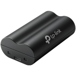 TP-Link Tapo A100 Tapo Battery Pack, 3.6V 6700mAh 24.12Wh, 1 × Micro USB Port, Rechargeable Battery, Works with Tapo Battery Camera & Doorbell, Short-circuit Protection, Over-voltage Protection, Over-current Protection, Over-charging Protection