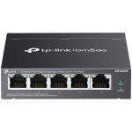 Omada 5-Port Gigabit Desktop Switch with  4-Port PoE+  PORT: 4× Gigabit PoE+ Ports, 1× Gigabit Non-PoE Port SPEC: 802.3af/at, 65 W PoE Power, Desktop Steel Case FEATURE: Plug and Play
