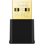 TP-Link Archer TX20U Nano AX1800 Nano Dual Band Wi-Fi 6 USB Adapter, 1201 Mbps at 5 GHz + 574 Mbps at 2.4 GHz, 2xInternal Antennas, USB 2.0, MU-MIMO, OFDMA, WPA3, Nano design, Plug and Play