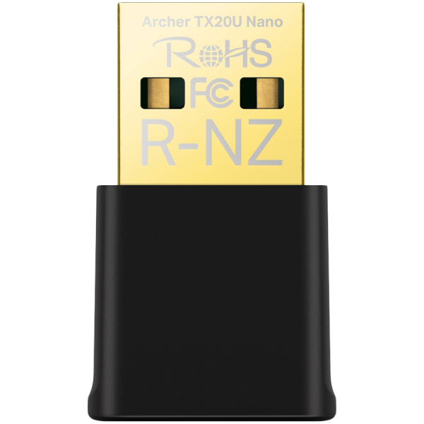 TP-Link Archer TX20U Nano AX1800 Nano Dual Band Wi-Fi 6 USB Adapter, 1201 Mbps at 5 GHz + 574 Mbps at 2.4 GHz, 2xInternal…
