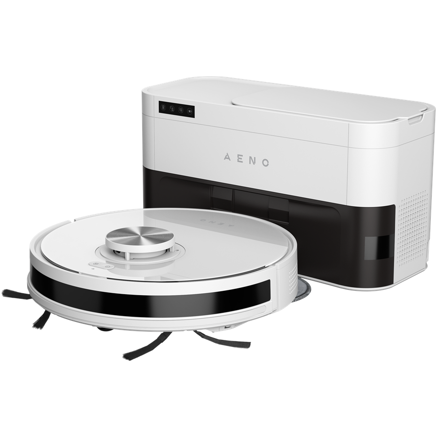 Robot Cleaner w/Dust Collector, white, 2in1 and dust tank, 4000pa, 3200mAh battery Robot Cleaner w/Dust Collector, white, 2in1 and dust tank, 4000pa, 3200mAh battery - Image 1
