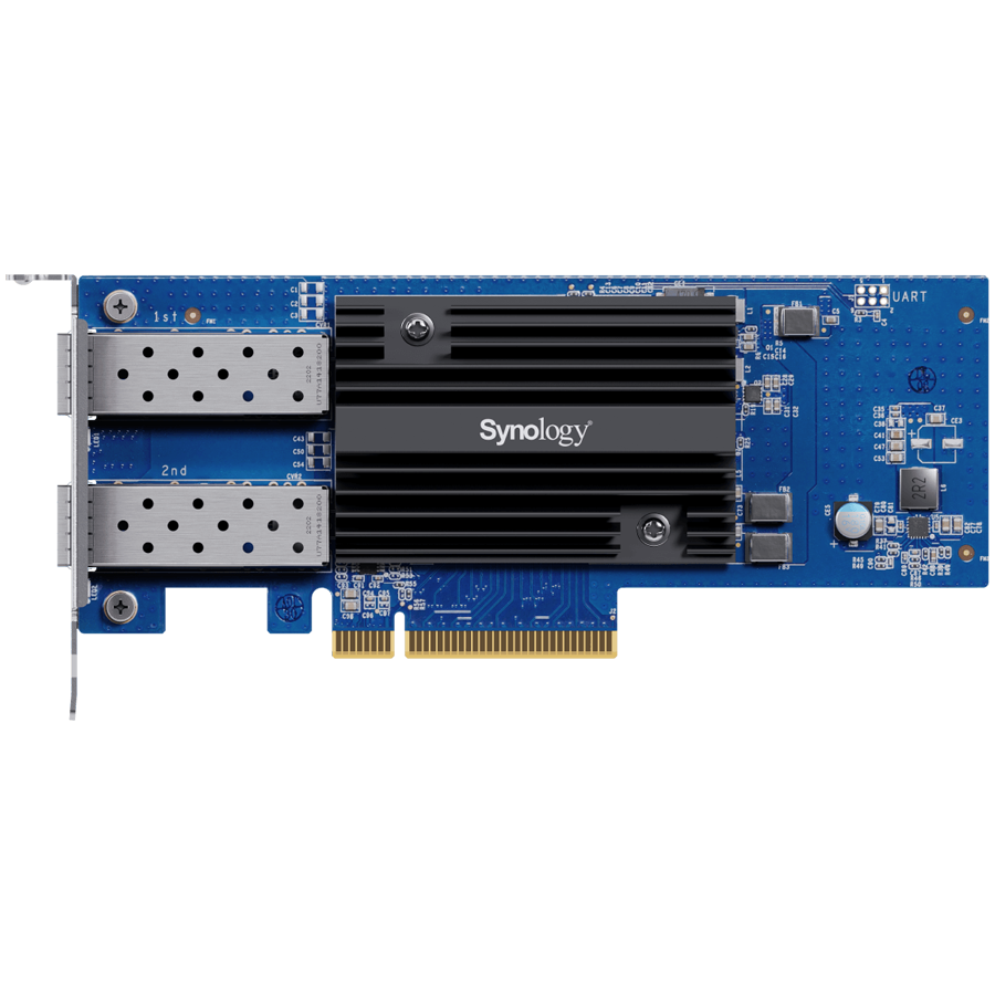 E10G30-F2Dual-port 10GbE SFP+ add-in card for Synology systems E10G30-F2Dual-port 10GbE SFP+ add-in card for Synology systems - Image 1