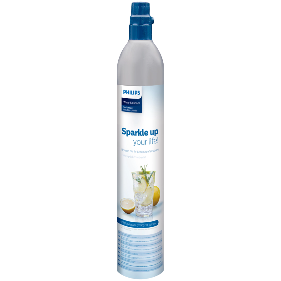 CO2 Cilinder za soda vodu, PHILIPS ADD913/10 PHILIPS CO2 cylinder ADD913/10, food-grade, up to 60 L sparkling water - Image 1